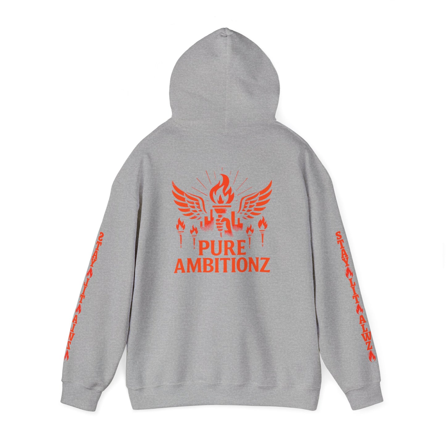 Stay Lit Alwayz™ Sport Grey Hooded Sweatshirt