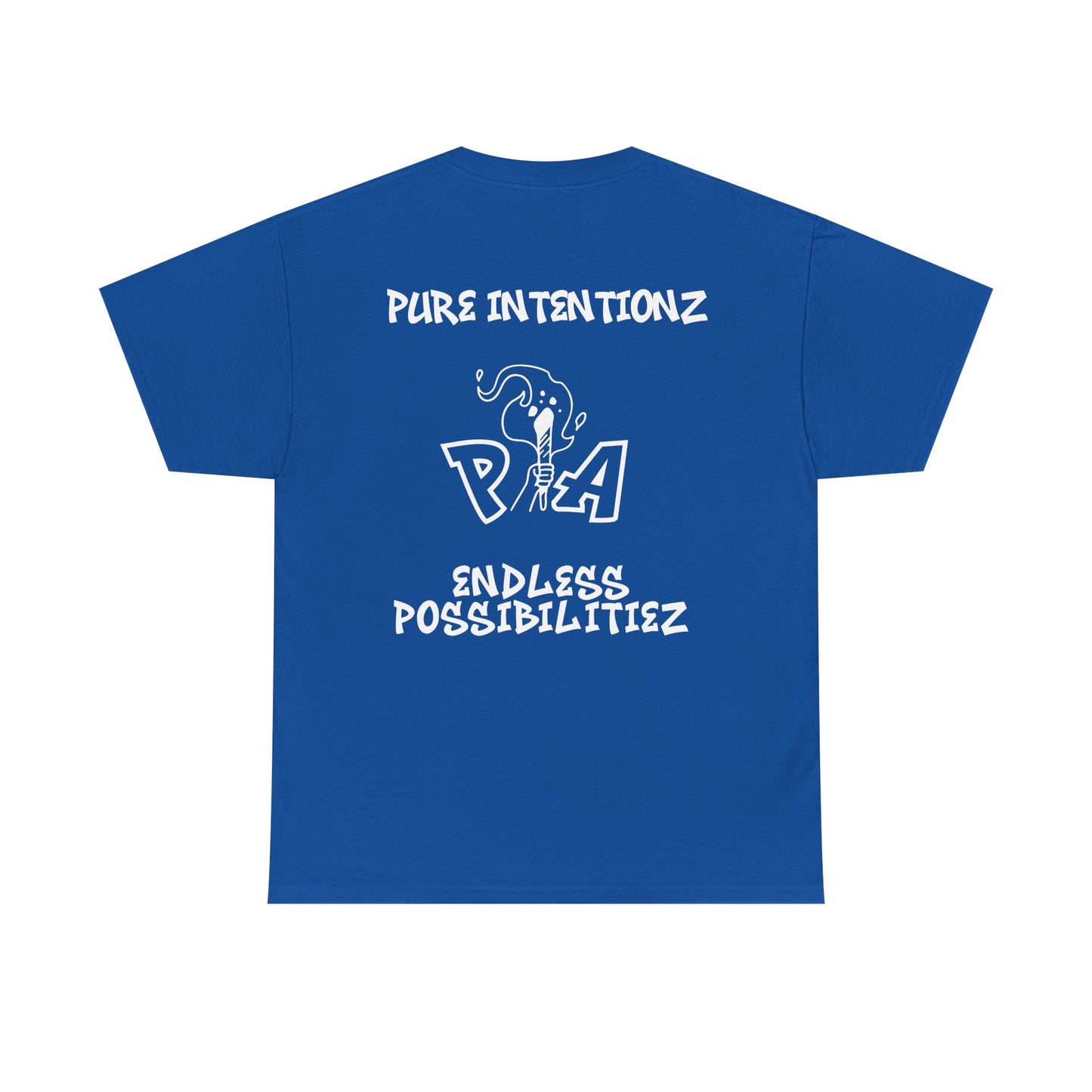 Pure Ambitionz "Combination Mark" Royal Blue Tee💥