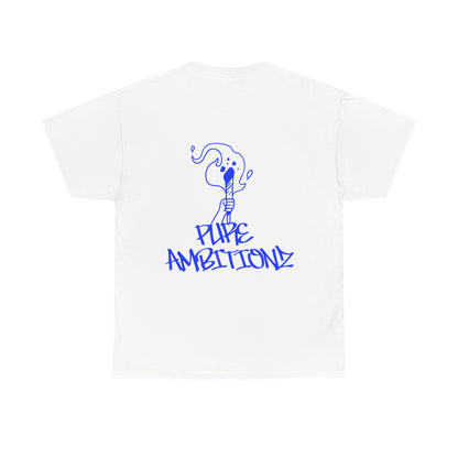 Pure Ambitionz "🔥Torch Of Ambition🔥" White Tee