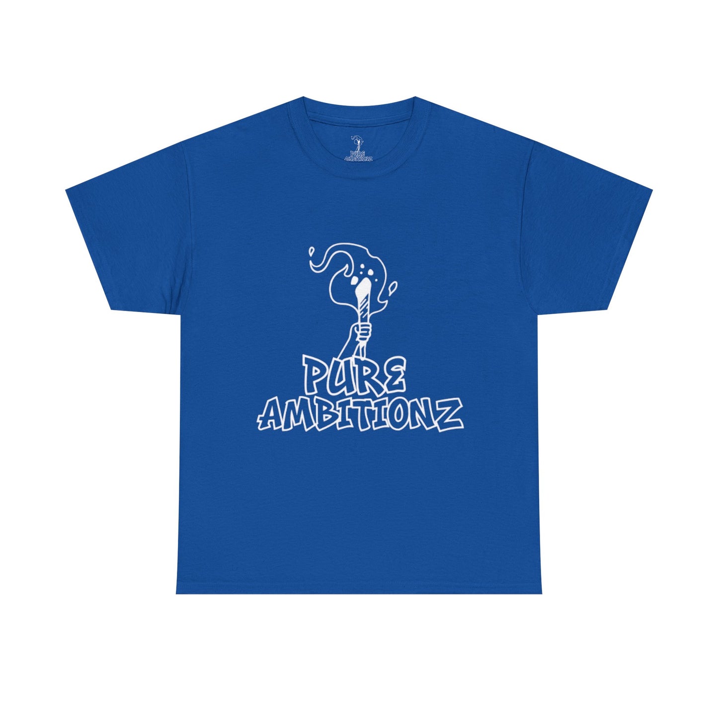 Pure Ambitionz "Combination Mark" Royal Blue Tee💥