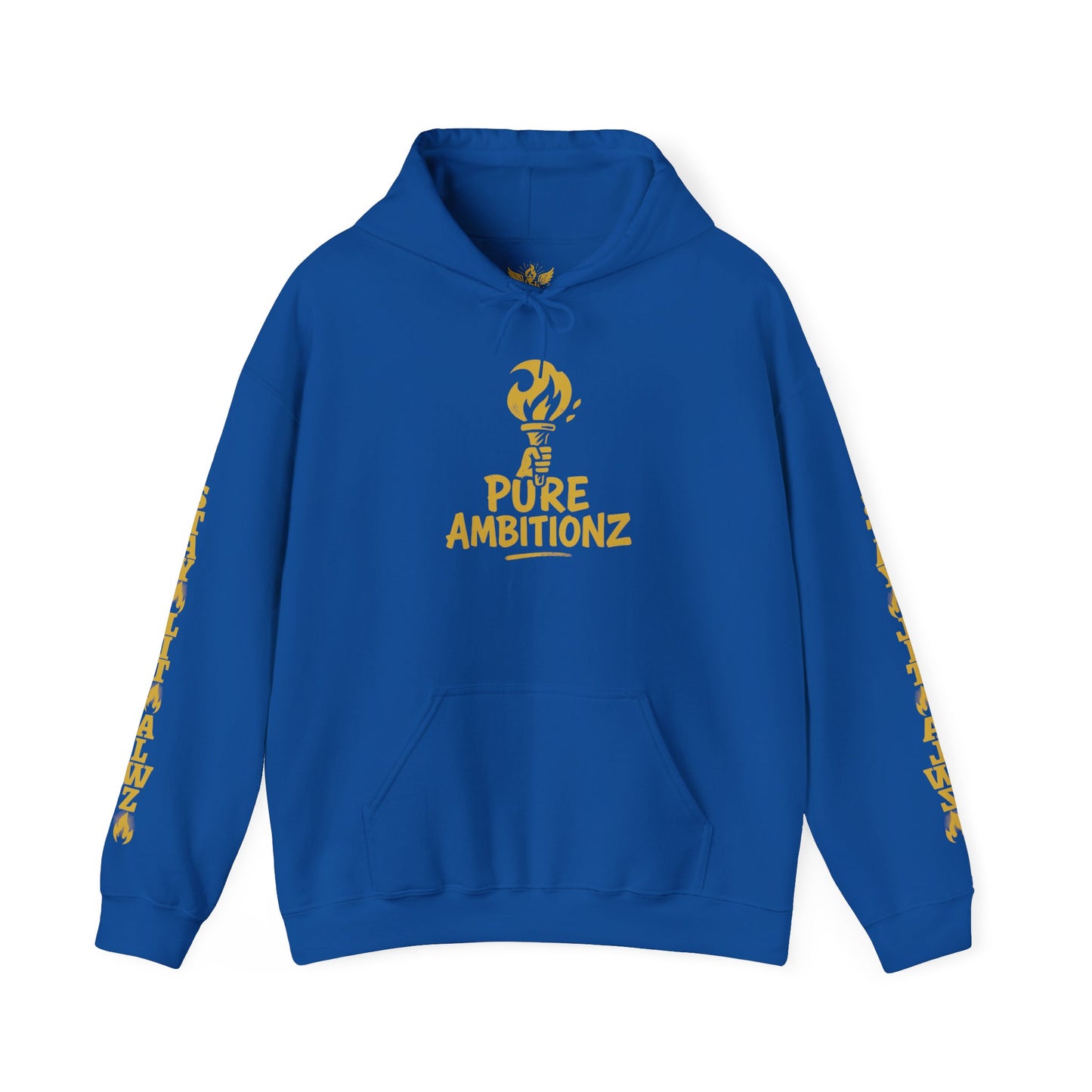 Stay Lit Alwayz™ Royal Blue Hooded Sweatshirt
